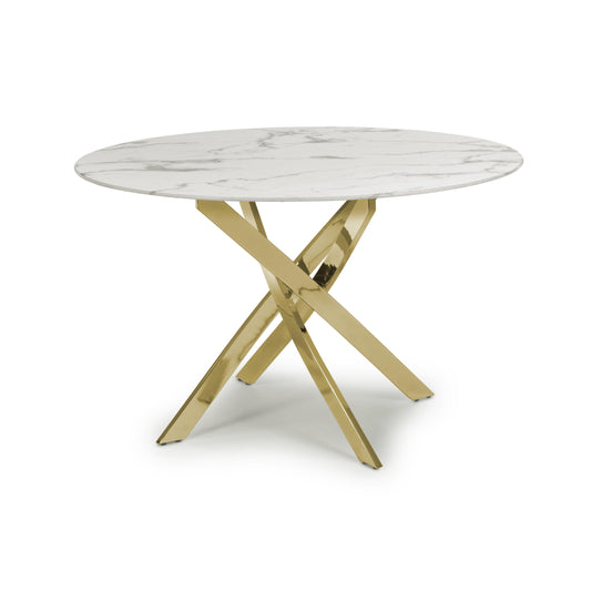 Astoria Round Dining Table & 4 Jenner Chair Dining Set