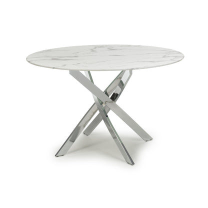 Astoria Round Dining Table & 4 Jenner Chair Dining Set