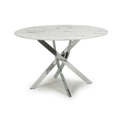 Astoria Round Dining Table & 4 Jenner Chair Dining Set