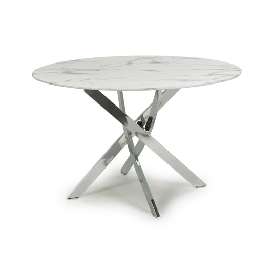 Astoria Round Dining Table & 4 Jenner Chair Dining Set