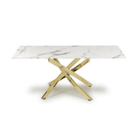 Astoria White & Gold Coffee Table