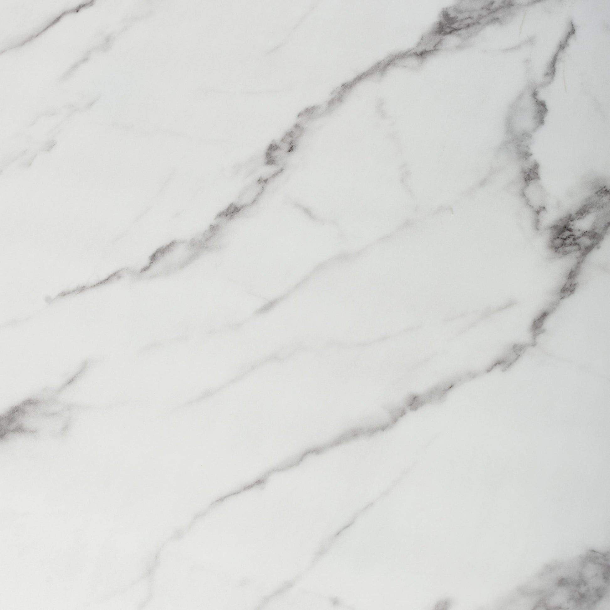 Astoria Square White & Chrome End Table