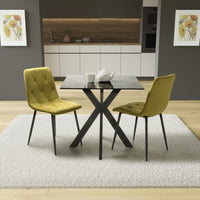 Tokyo 80cm & 2 Vernon Dining Set