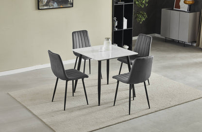 Monaco 0.8m & Lisbon Dining Set