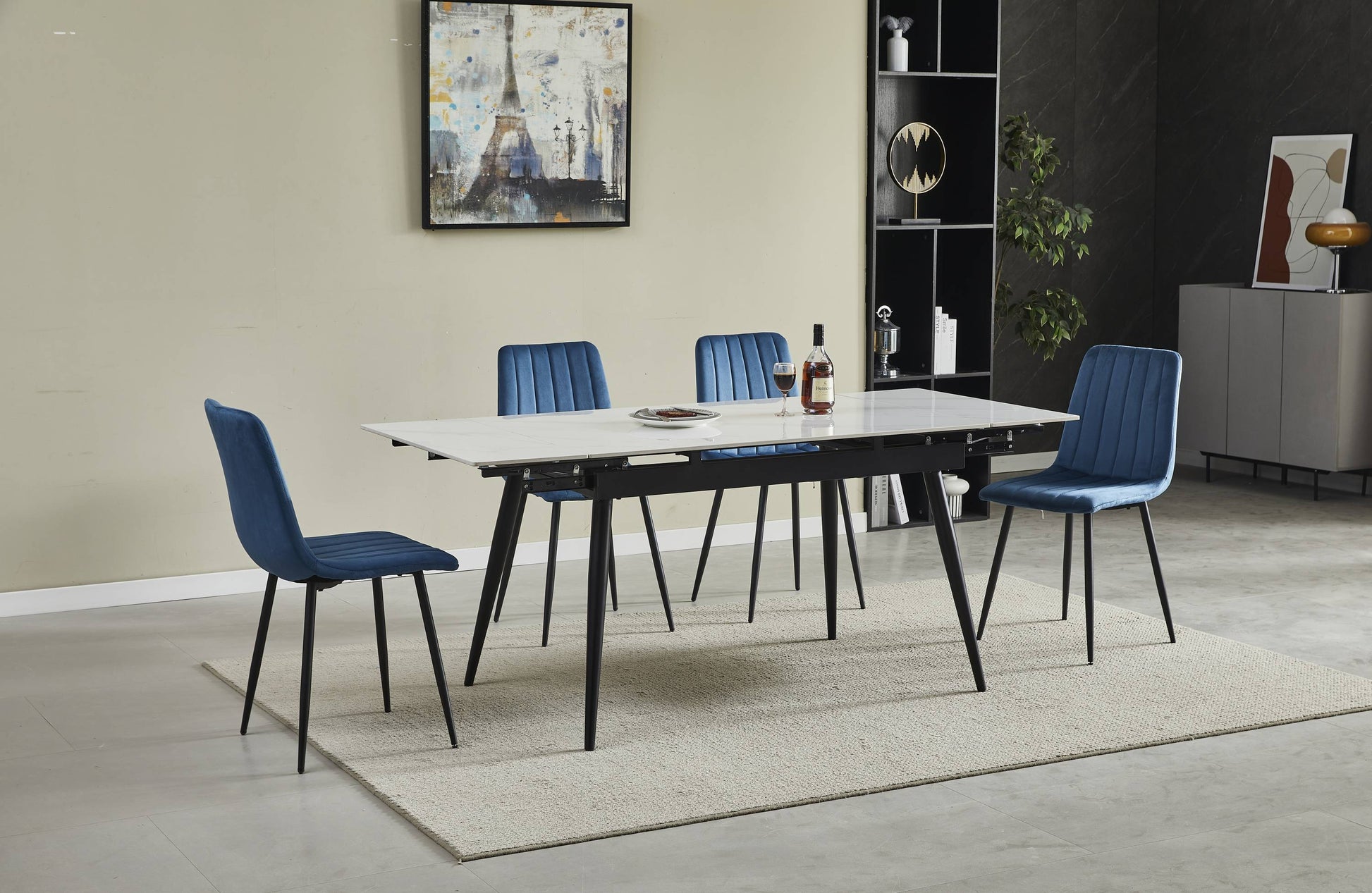 Monaco Extending & Lisbon Dining Set