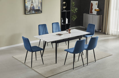 Monaco Extending & Lisbon Dining Set