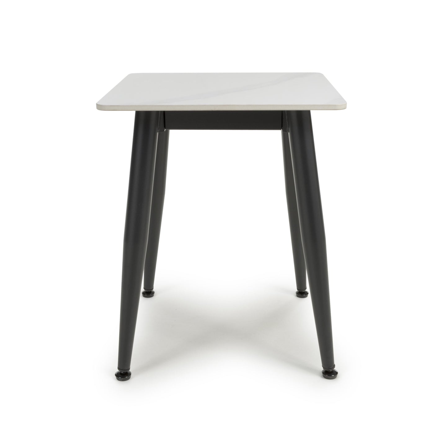 Monaco White End Table