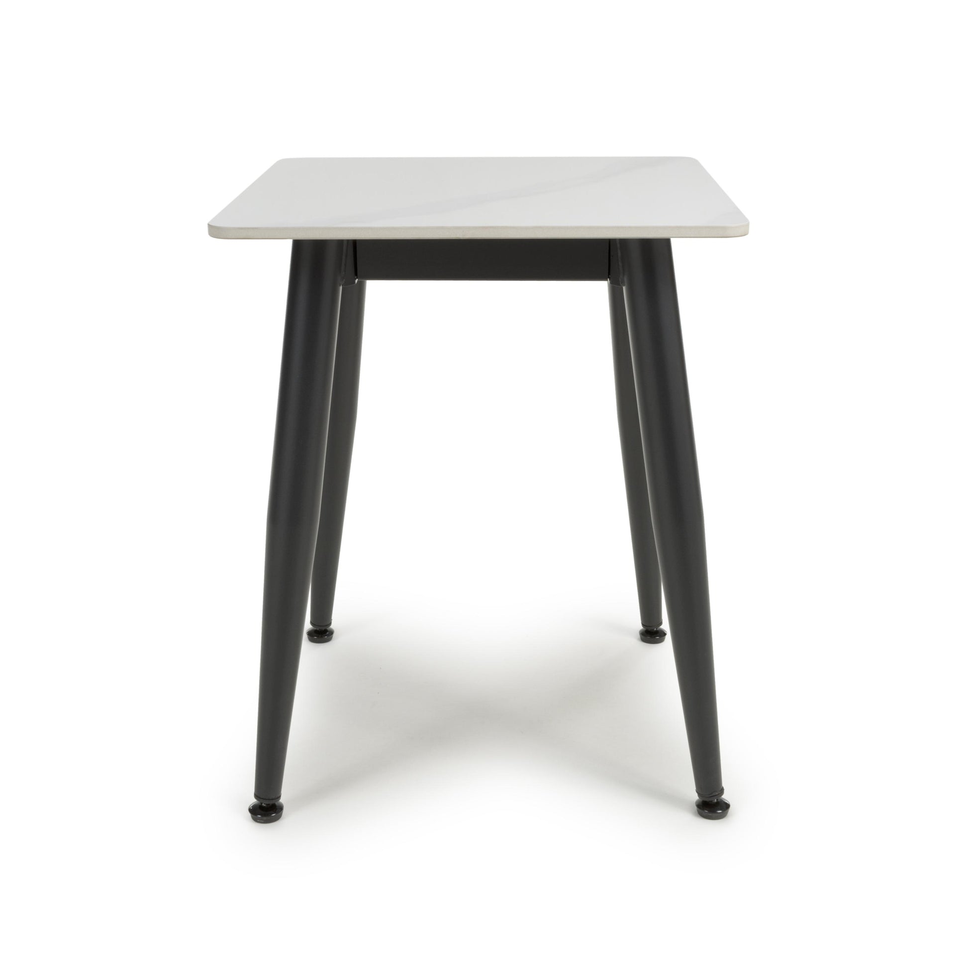 Monaco White End Table
