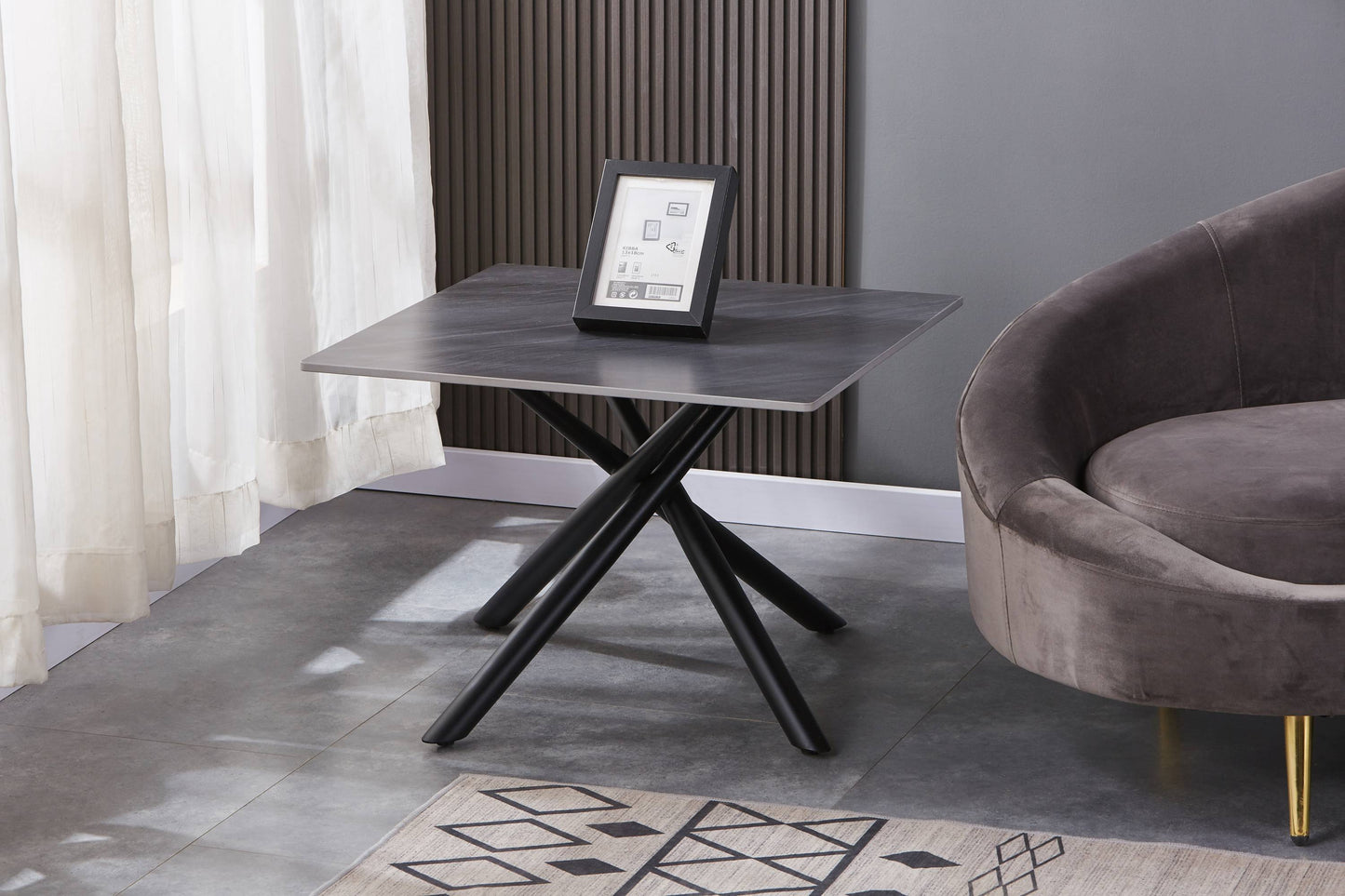Avesta Grey End Table