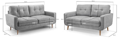Aurora Grey Sofa