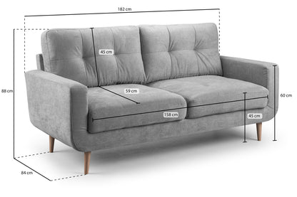 Aurora Grey Sofa