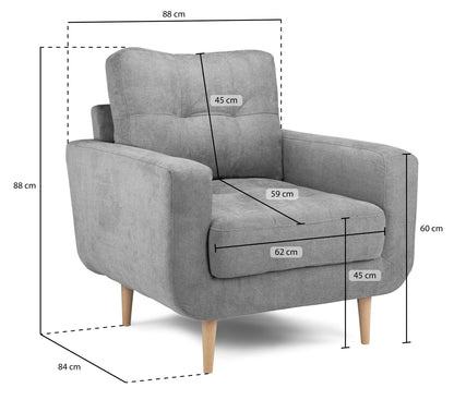 Aurora Grey Sofa