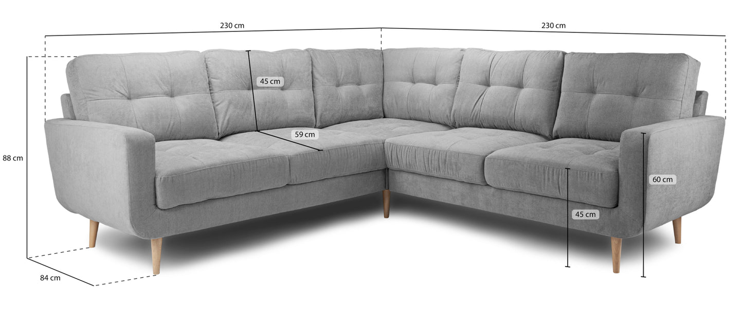 Aurora Grey Sofa