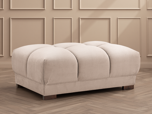 Azzuro Sofa Mocha Footstool