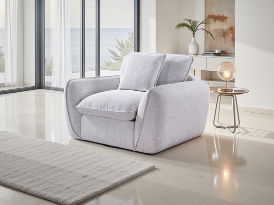 Berlin Sofa Beige Armchair
