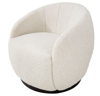 Chalain Natural Finish Swivel Chair