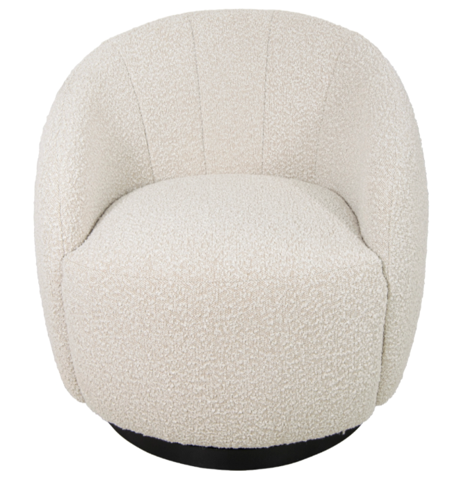Chalain Natural Finish Swivel Chair