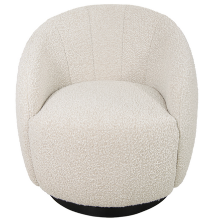 Chalain Natural Finish Swivel Chair