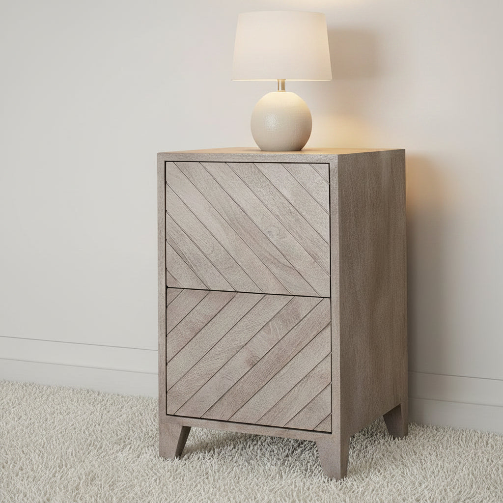 Croft Left Bedside Table