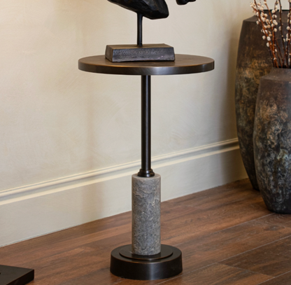 Erdre Bronze Side Table