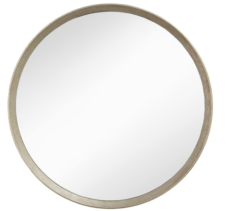Foyle Antique Silver Finish Wall Mirror