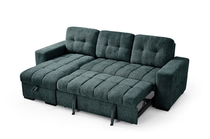 Palermo Universal Corner Sofabed Teal