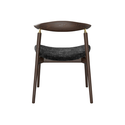 Seine Coal and Chocolate Dining Chair