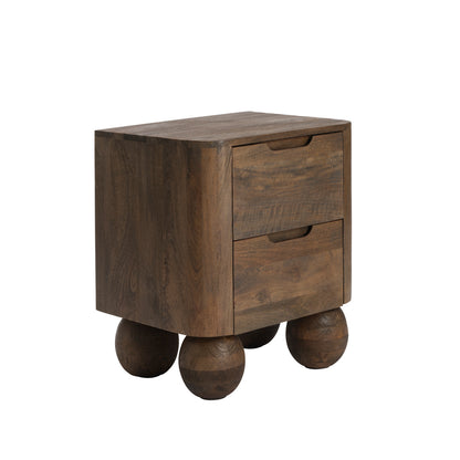Shibui Light Brown Bedside