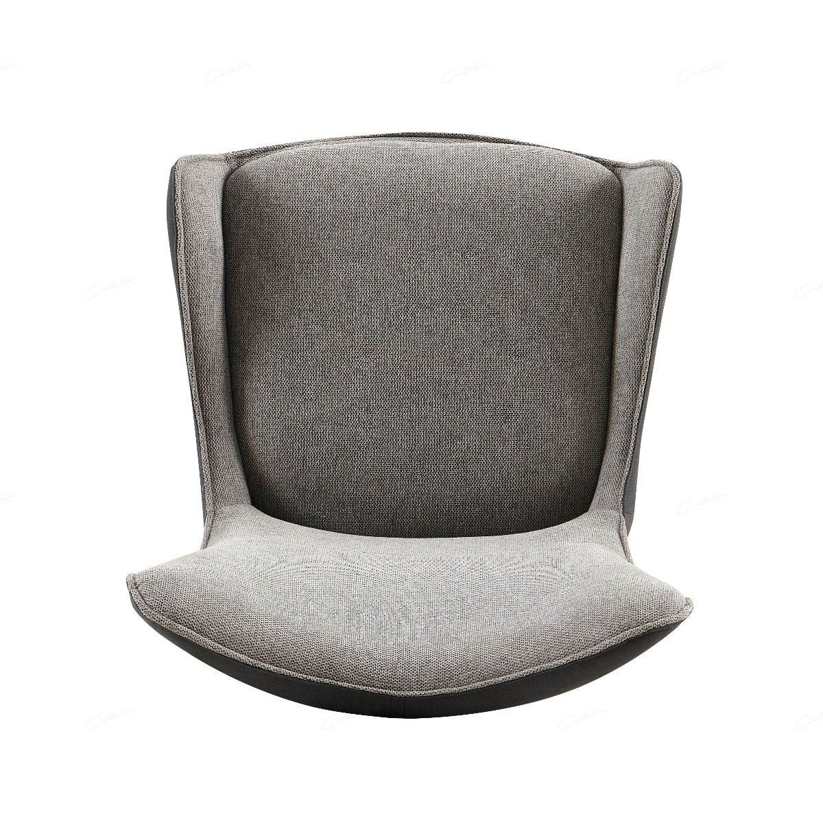 Cayman Grey Contrasting Fabric Dining Chair - Pak Tao