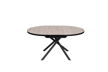 Danello English Oak Wood Ceramic Extending Dining Table - Pak Tao