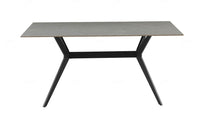 Livia Grey Sintered Stone Dining Table